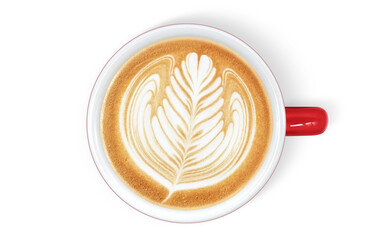 カフェオレ コーヒー 飲み物 イラスト リアル