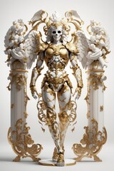 Golden Filigree Angel Of Death
