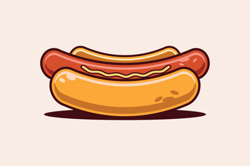 hot dog illustration