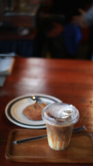 a cup of coffee