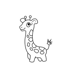 cute Giraffe vector.