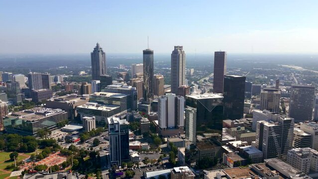 Stock video Atlanta Georgia 2023