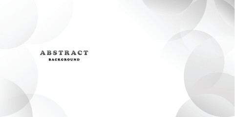 Modern abstract background with rounder shapes and shadow
