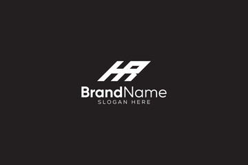Obraz premium Creative and Professional letter HR Logo template