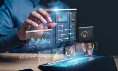 dashboard, indicator, chart, data, statistic, investment, graph, management, analyze, diagram....