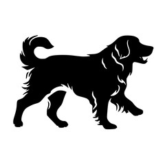 golden retriever vector