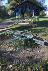 gazebo in the park
