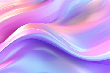 Curved wave in motion. Purple pink wallpaper background