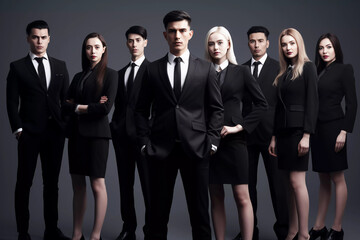 Obraz premium group of business people