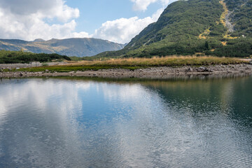 Landscape of The Stinky Lake, Rila mountain, Bulgaria
