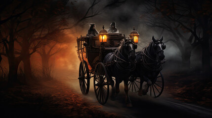 Obraz premium Illustration about halloween.