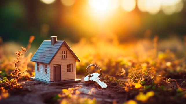 Keys and Tiny House, Real estate image