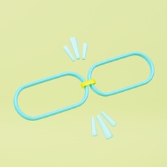 Broken Link 3D Icon