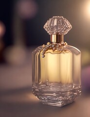A surreal extraordinary perfume bottle	
