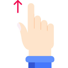 Swipe Up Icon