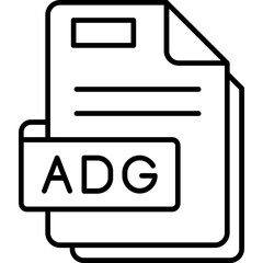 Adg File Format Icon