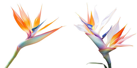 Png Set Bird of paradise picture transparent background