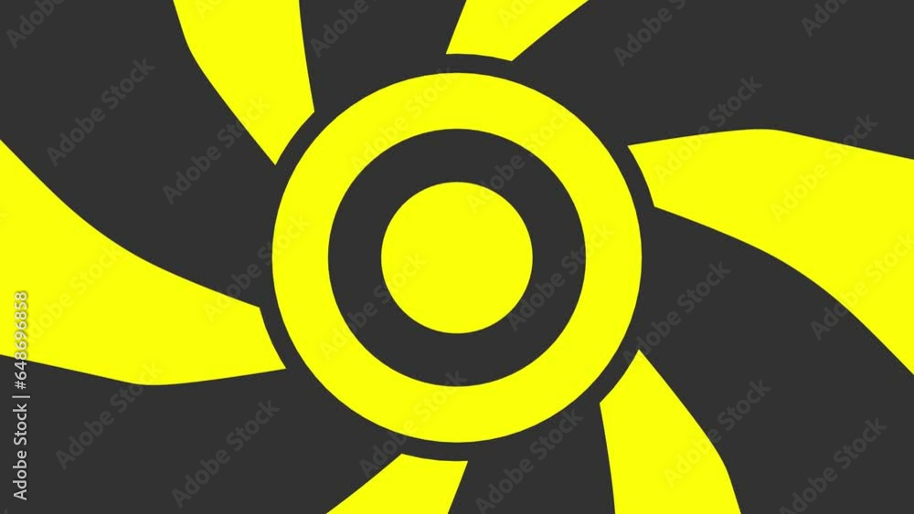 Poster gray yellow abstract background for intro or ending screensaver. rendering animation.