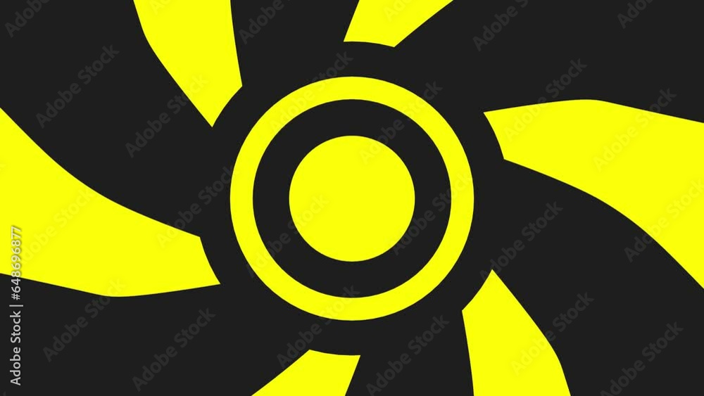 Poster gray yellow abstract background for intro or ending screensaver. rendering animation.