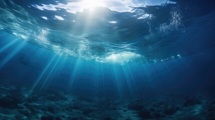 Fototapeta na wymiar Underwater sea