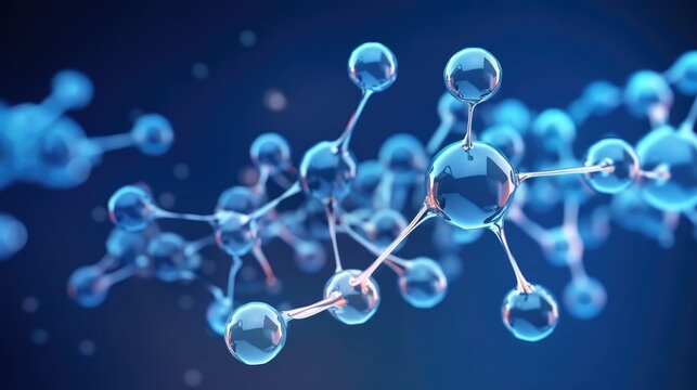 Molecule and atom model