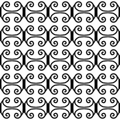 seamless geometric ornamental pattern. illustration