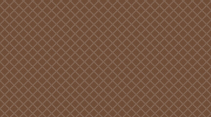 Flavored Cream Melted on Wafer Background Vector Illustration