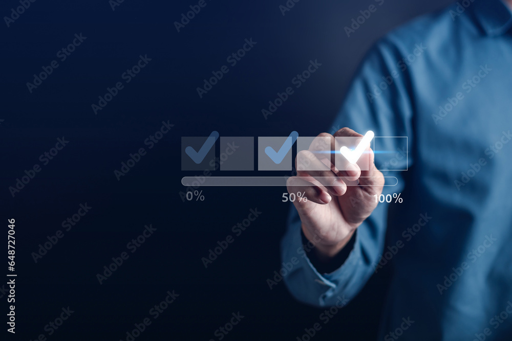 Poster online survey filling out and digital form checklist quality check improvement. standardization, cer