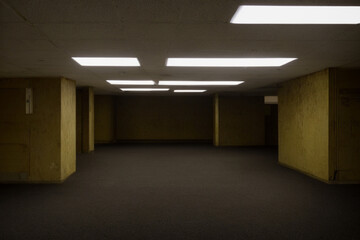 Backrooms Liminal Space Realistic