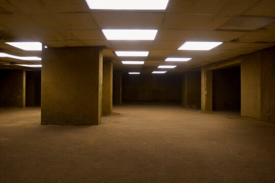Backrooms Liminal Space Realistic