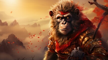 A poster for the monkey king