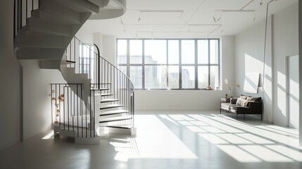 Bright Aesthetic of A Spacious Studio Bathed in Bright Sunlight, Designed by Norm Architects.