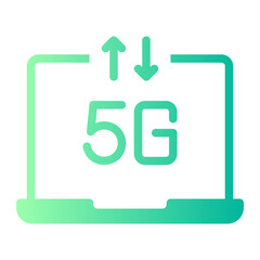 laptop gradient icon