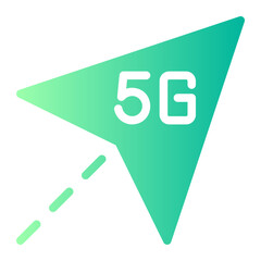 navigation gradient icon