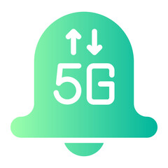 notification gradient icon