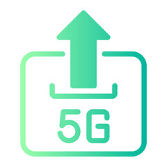 upload gradient icon