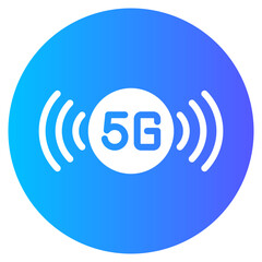 connectivity gradient icon