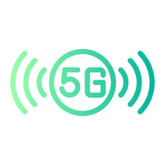 connectivity gradient icon