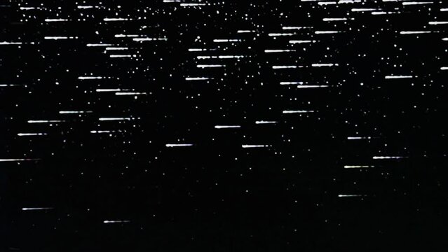  Damaged Analog VHS Video Tape Retro Static 4K Video Overlay Background Loop