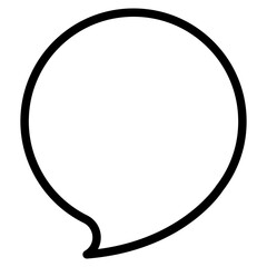 speech bubble, thingking, communication icon