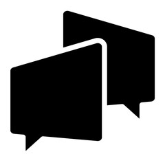 Fototapeta premium speech bubble, thingking, communication icon
