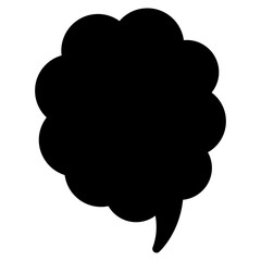 speech bubble, thingking, communication icon