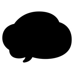 speech bubble, thingking, communication icon