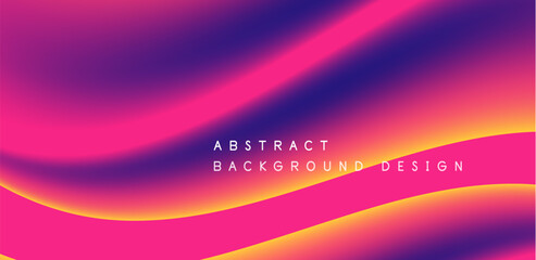 Fluid geometric vector background featuring dynamic liquid shapes, creating captivating abstract visual experience for wallpaper, banner, background, landing page, wall art, invitation, print, poster