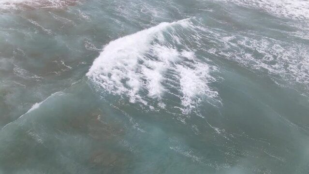 water flowing into the water, greec crete