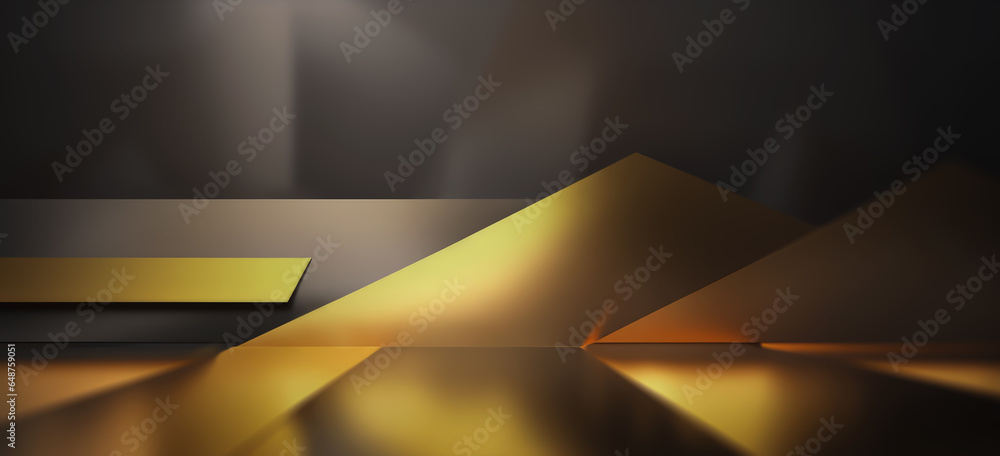 Canvas Prints 3d abstract business background