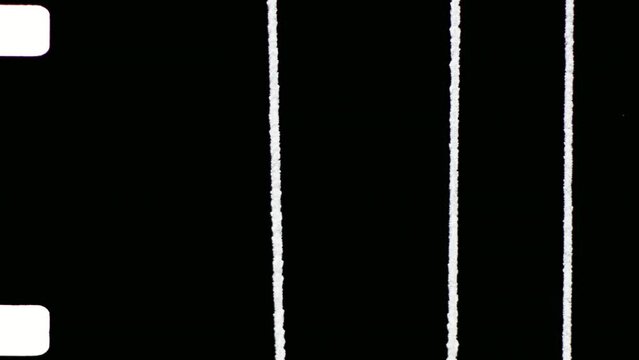 Retro 16mm Film Scratch Glitches 4K Video Overlay Background Loop