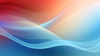 abstract colorful wave on blue backgrounds