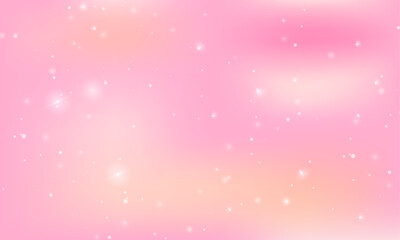 Vector elegant pink sparkle bokeh light background design