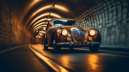 Racing Through the City: A High-Speed Adventure Amidst Rain, Traffic, and Nighttime Chaos!, generative AI